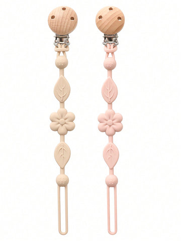 2pc bay silicone Paci clips