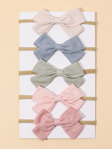5 pc baby headbands