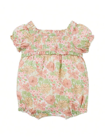 Janie and Jack Floral Romper
