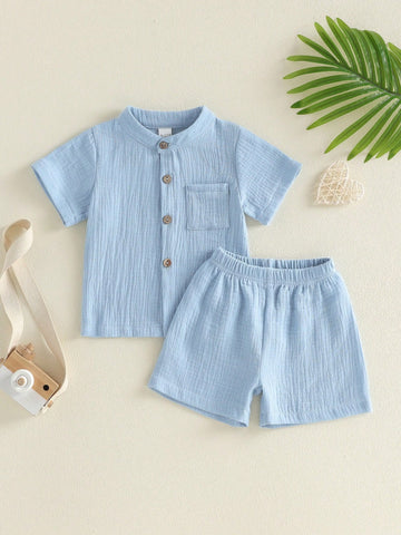 Toddler/ Baby boy linen set