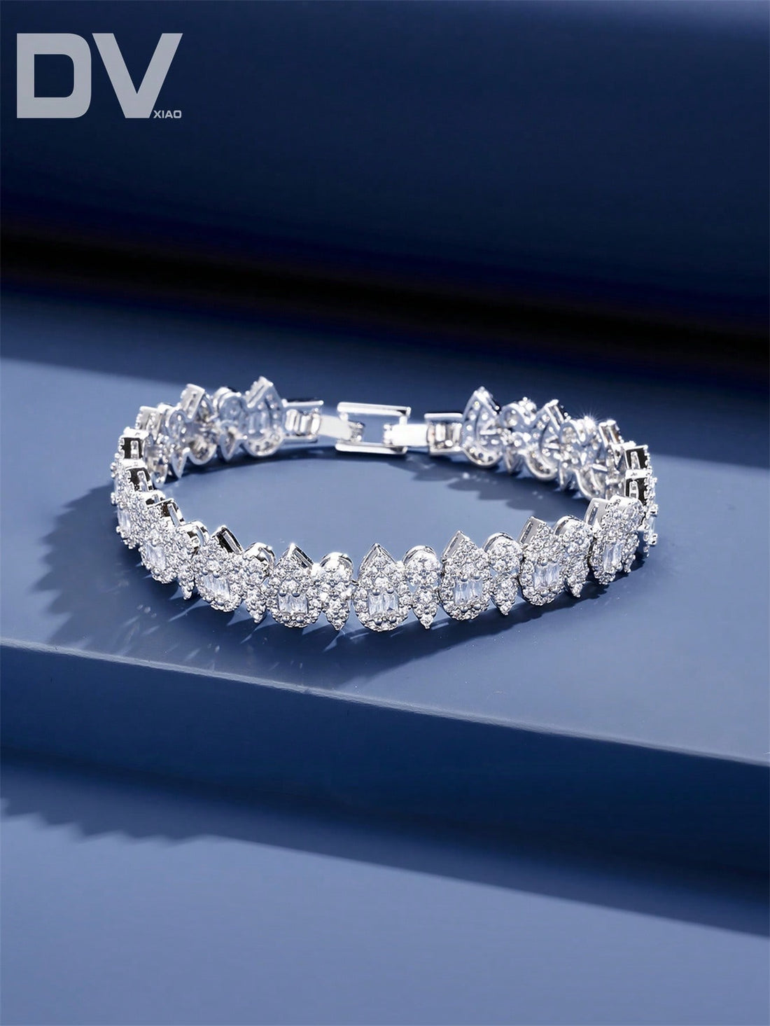 Luxury gold plated CZ Bracelet