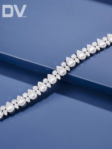 Luxury gold plated CZ Bracelet