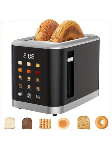 2 slices touch screen toaster