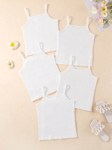 Girls undershirts 5 pc