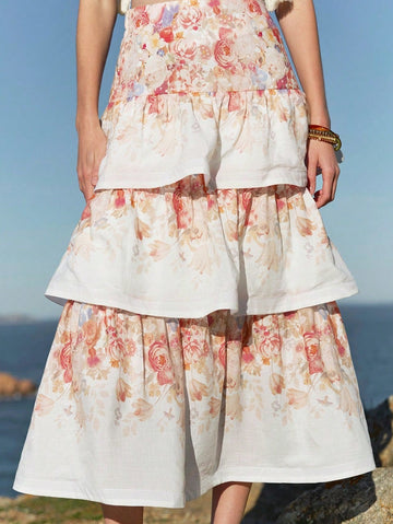 MOTF premium tiered skirt (Zimmerman Inspired)