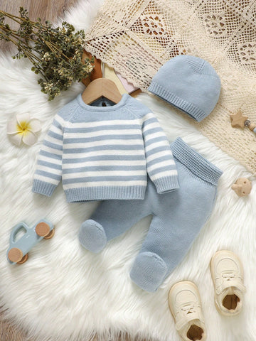 Baby boy knit set 3 pc