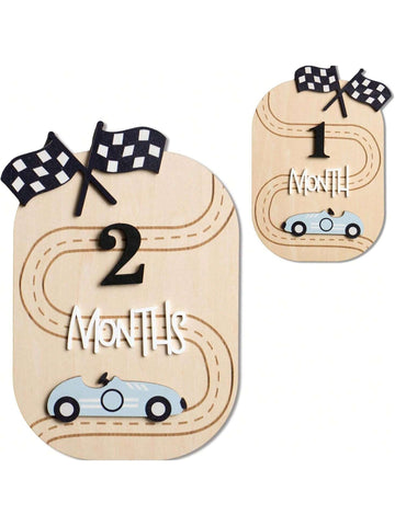 Baby boy milestone props