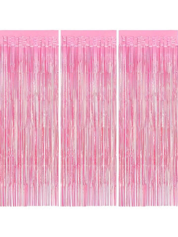 Pink tassel ribbon 3 pc