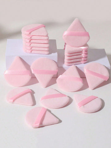 Triangle makeup sponges