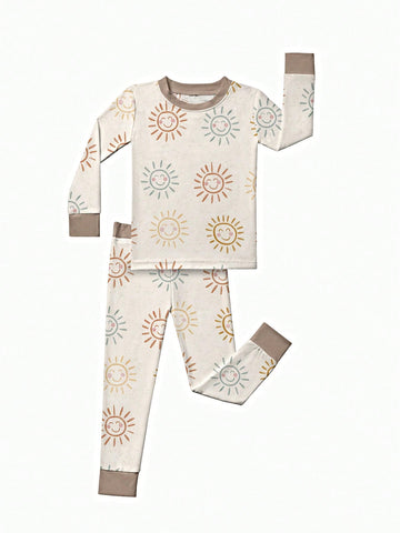 Bamboo sun print pajamas