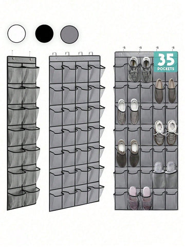Over the door shoe organizer