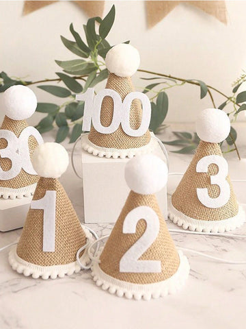 Boho birthday hats