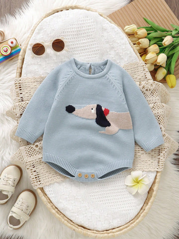 Baby boy dog romper