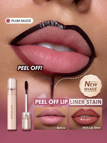 she GLAM peel off lip stain
