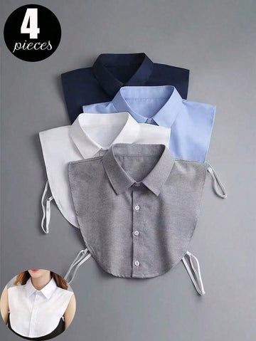 4 pc detachable collars