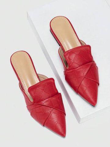 Womens pointed toe Mules