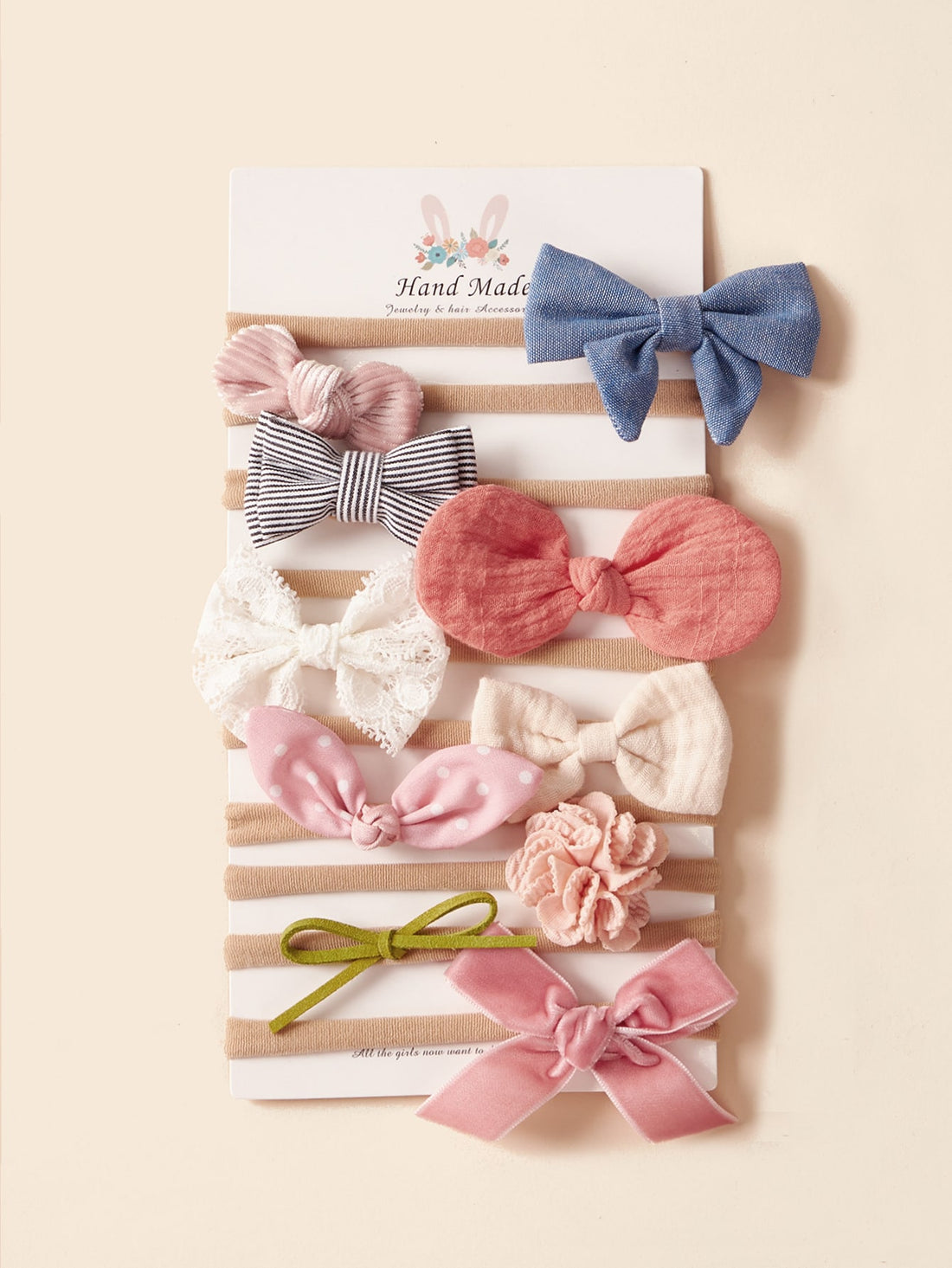 10 baby headbands