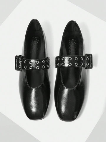 MOTF Black Mary Jane Flats