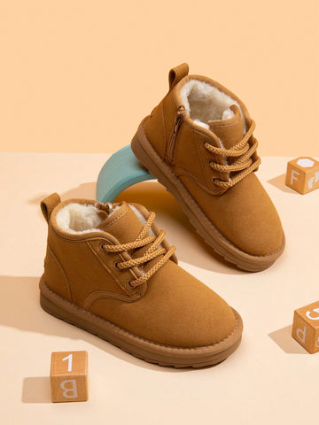 Kids warm Boots With Zipper