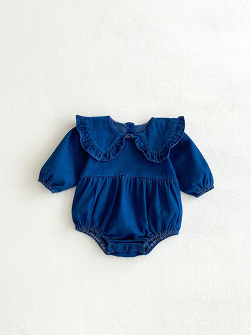 Baby girl Denim romper