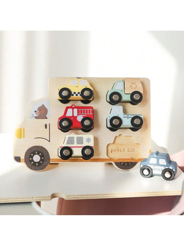 Wooden Baby Toys Montessori 3D Puzzle