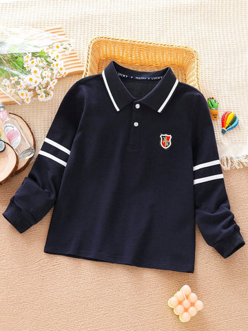 Toddler Boys' Polo Collar Tee