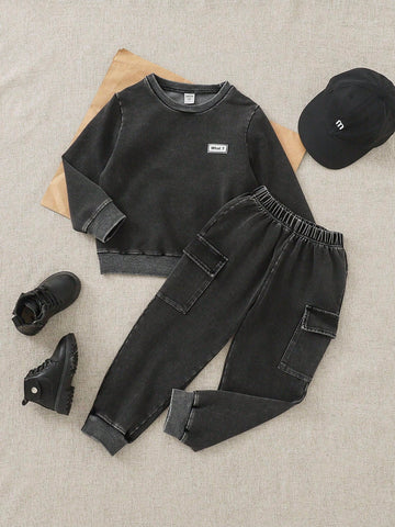 Young Boy sweat set