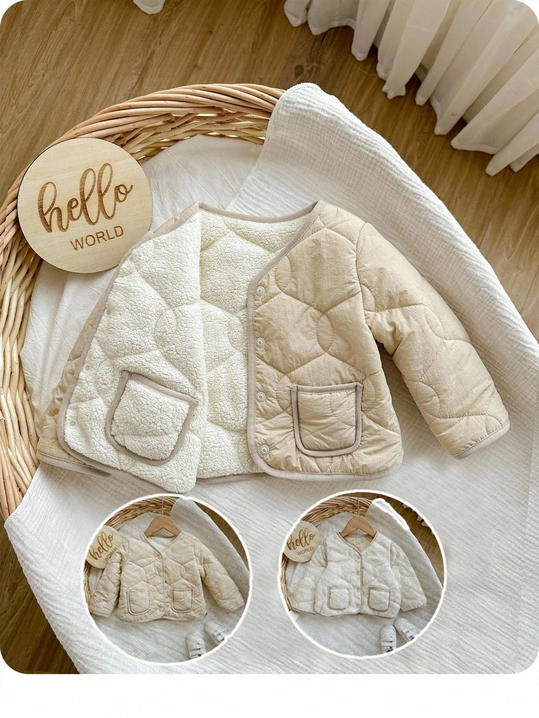 Baby Boy/Girl Casual Jacket Reversible