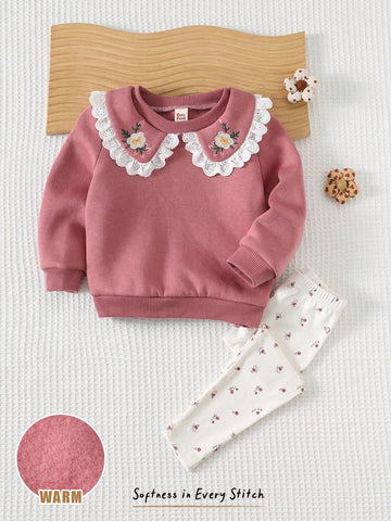 Floral baby set