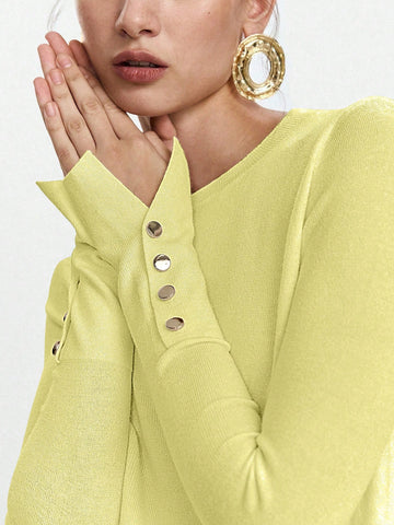 Yellow Sweater Zara Inspired