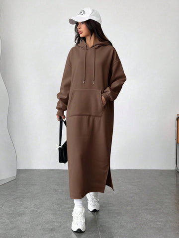 Hoodie Midi Dress