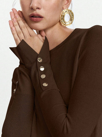 Brown Sweater Zara Inspired