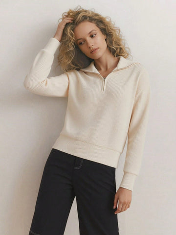 MOTF Quarter Zip Sweater