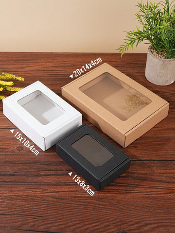 12pcs Window Paper Boxes