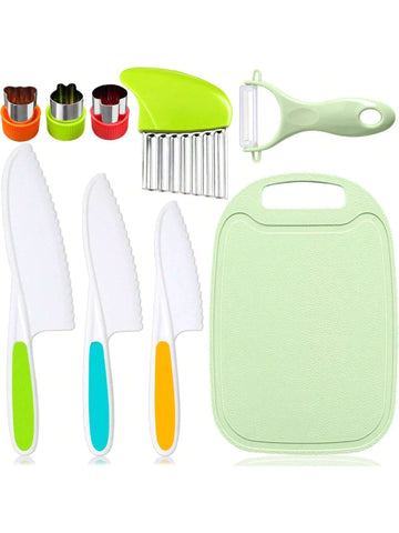 9/13 Pieces Montessori Toys For Age 3-12 Year Old - Children Toddler Kitchen Set